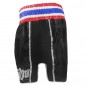 Boxsense Kids Retro Thai Boxing Shorts : BXSRTO-001-Black